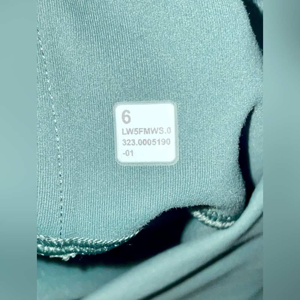 Lululemon Leggings Women’s Size 6 Wunder Train Mesh High-Rise Workout Gym - Picture 6 of 6